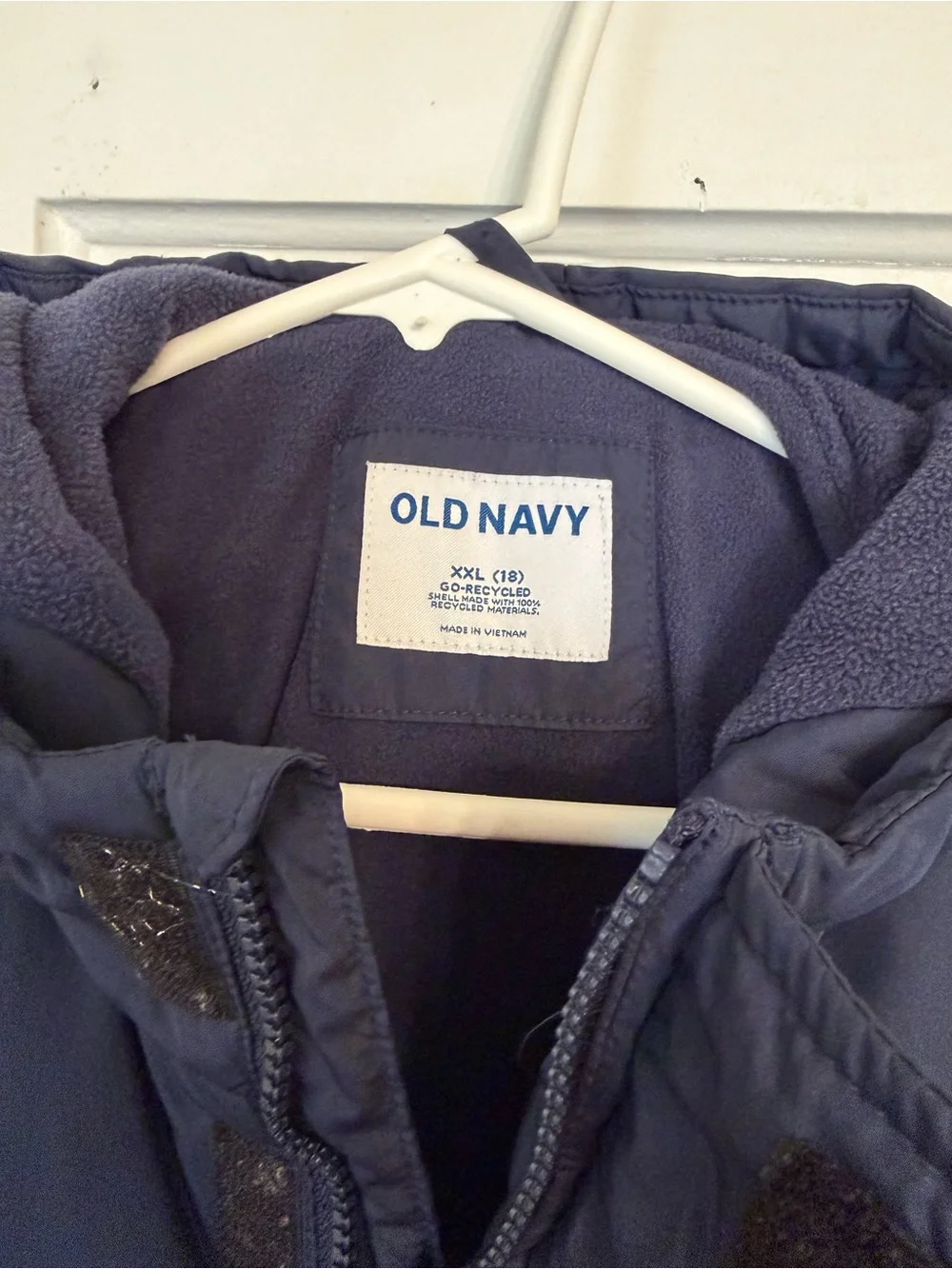 Old Navy Kids Puffer Jacket Set in Olive Green and Navy